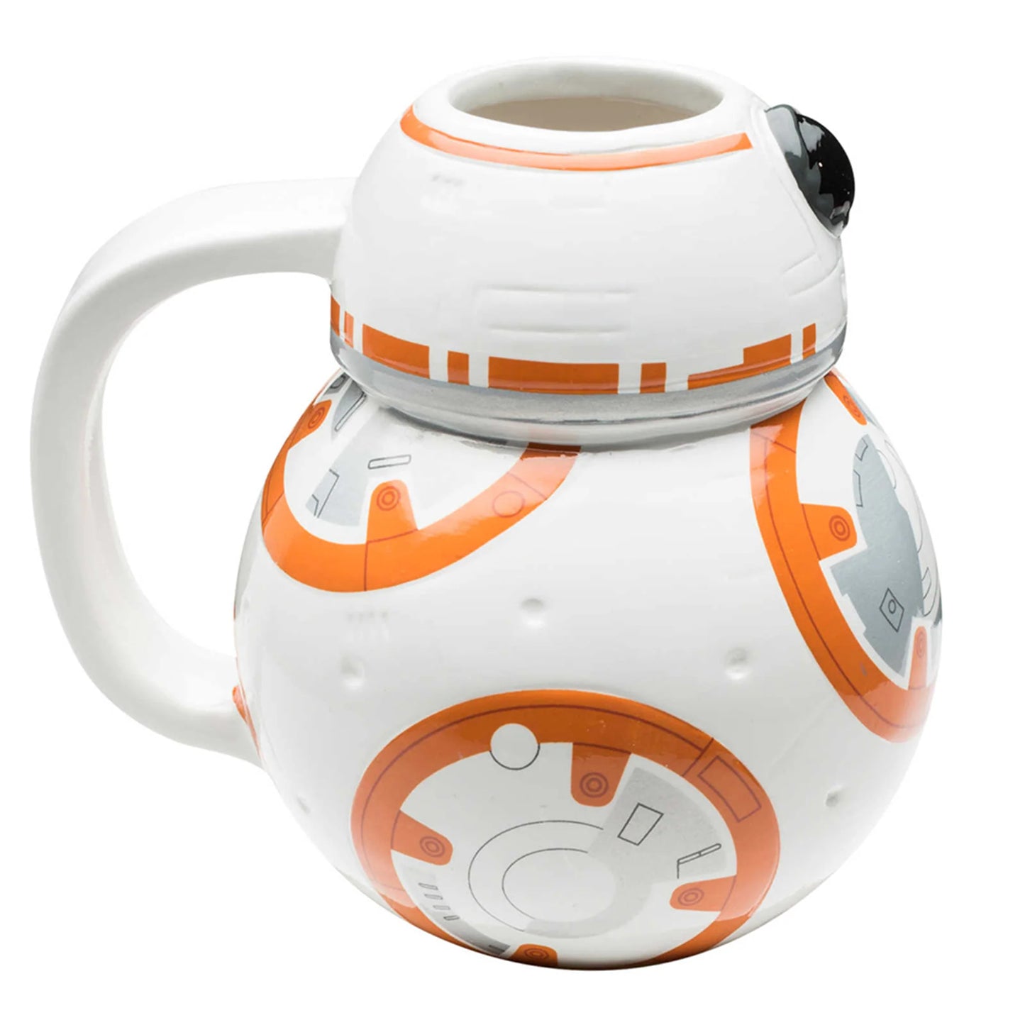 Taza Zak Disney Star Wars BB8 3D Cerámica 473ml