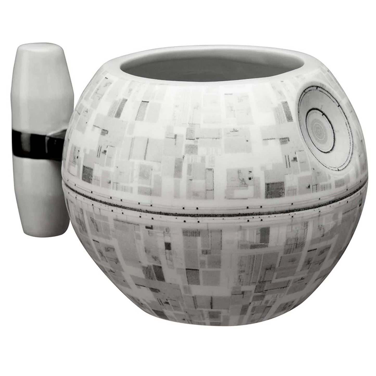 Taza Zak Disney Star Wars Death Star 3D Cerámica 355ml