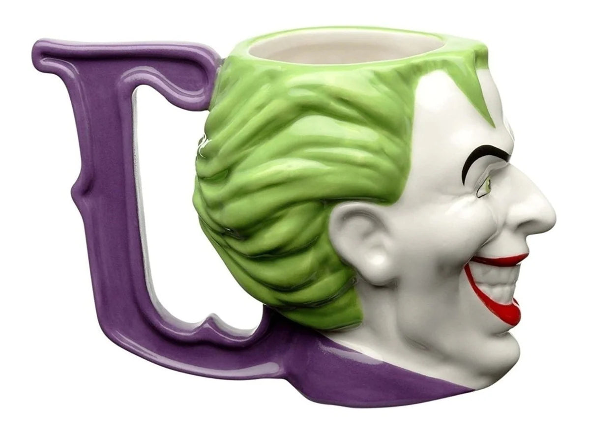 Taza 3D Zak DC Comics Joker Guasón Cerámica 354ml