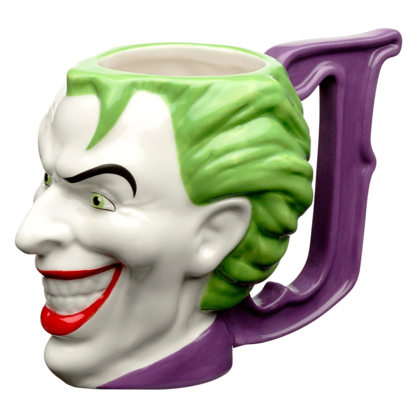 Taza 3D Zak DC Comics Joker Guasón Cerámica 354ml