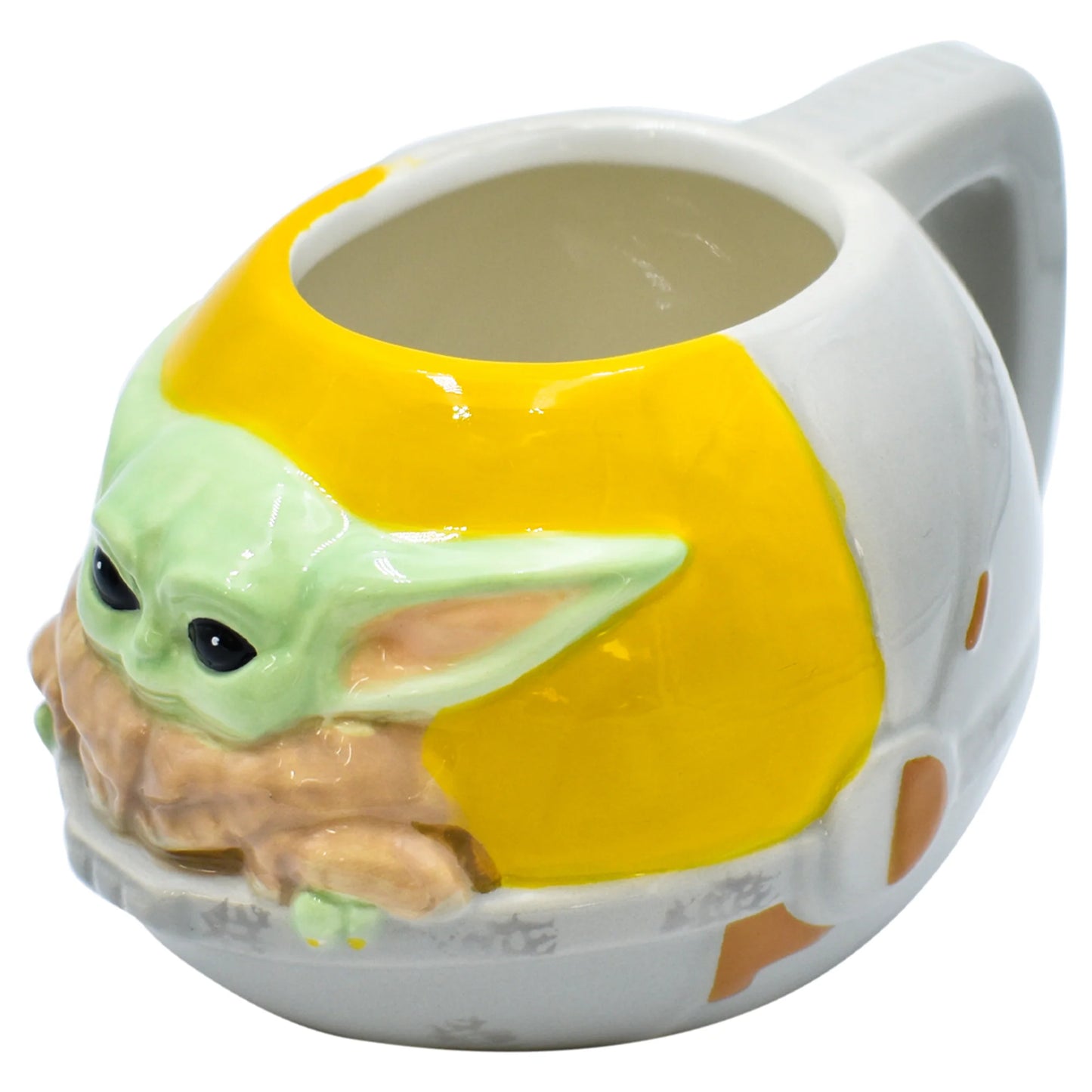 Taza Zak Disney Baby Yoda Mandalorian 3D Cerámica 473ml