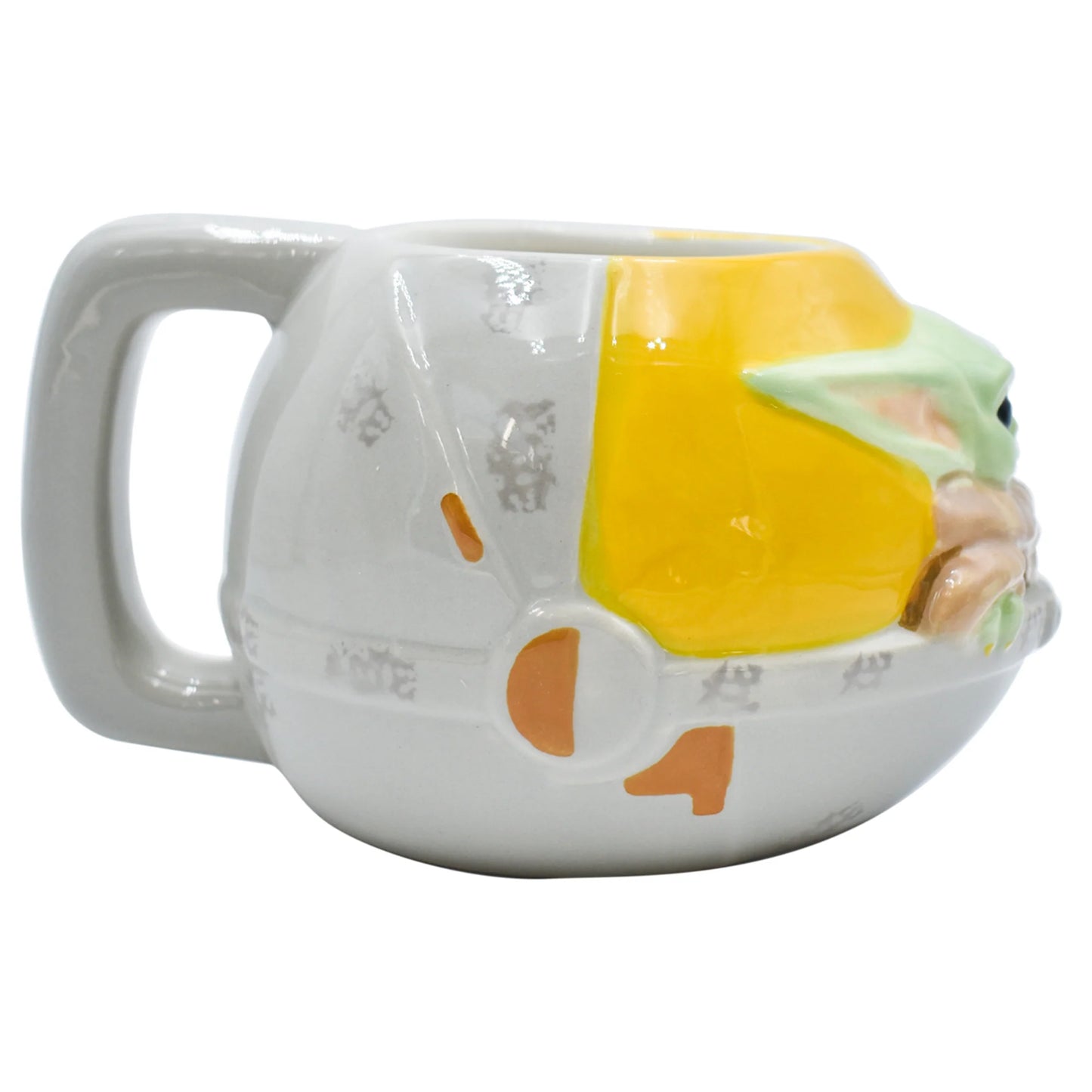 Taza Zak Disney Baby Yoda Mandalorian 3D Cerámica 473ml