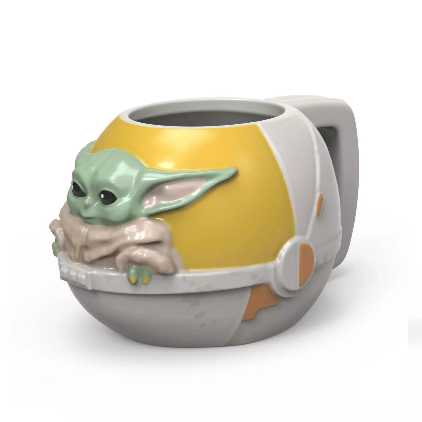 Taza Zak Disney Baby Yoda Mandalorian 3D Cerámica 473ml