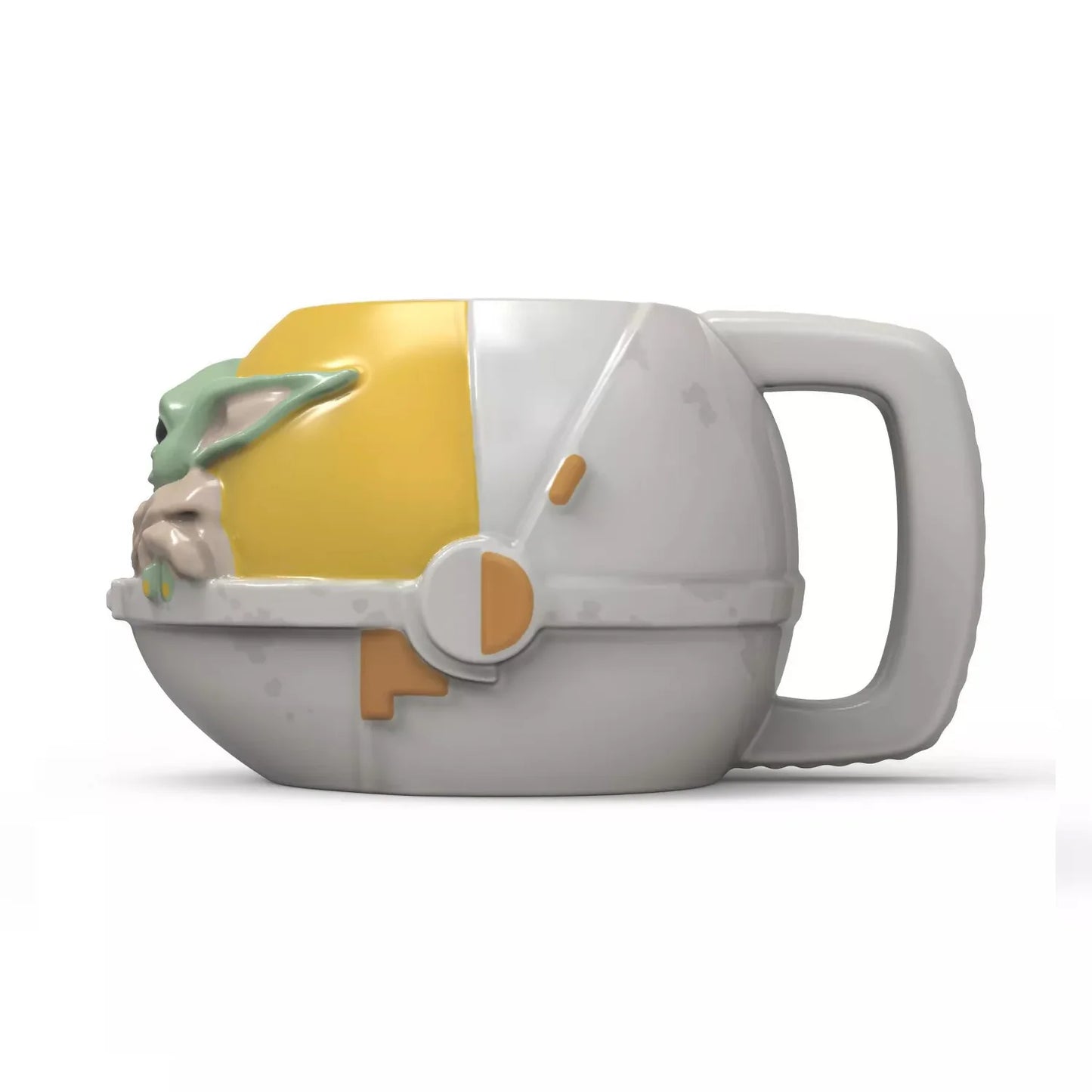 Taza Zak Disney Baby Yoda Mandalorian 3D Cerámica 473ml
