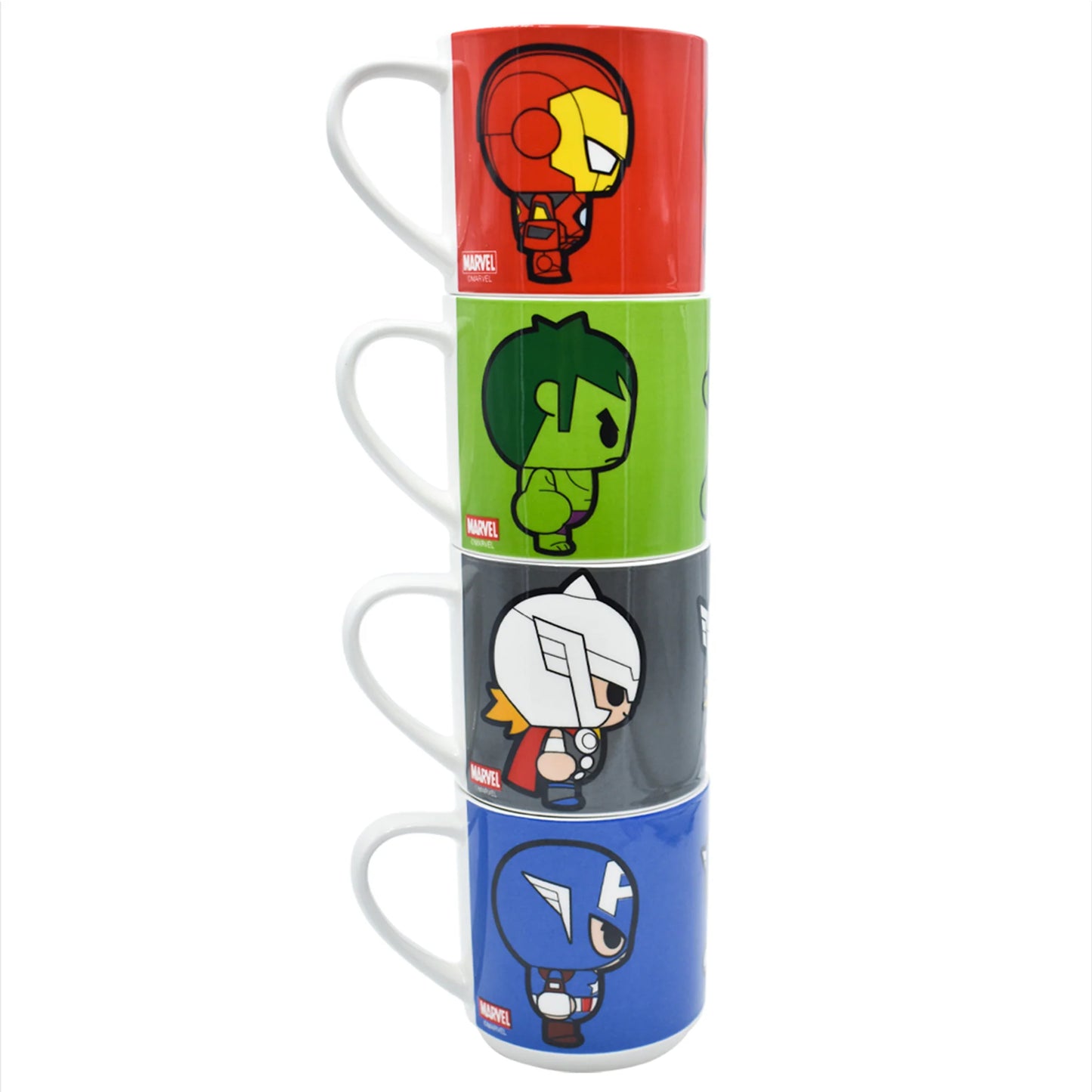 Taza Fun Kids Apilable Marvel Avengers Porcelana 330ml