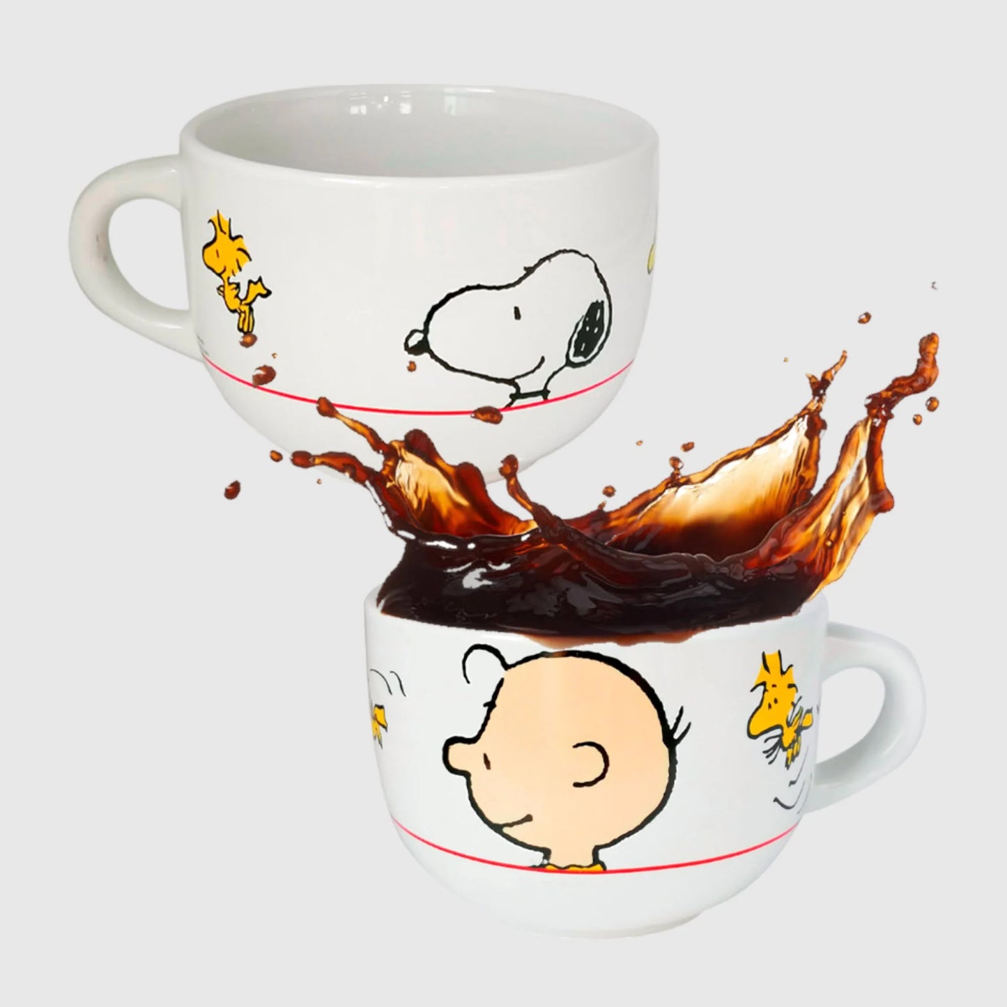 Taza Jumbo Blanco Fun kids Snoopy Ceramica 798ml