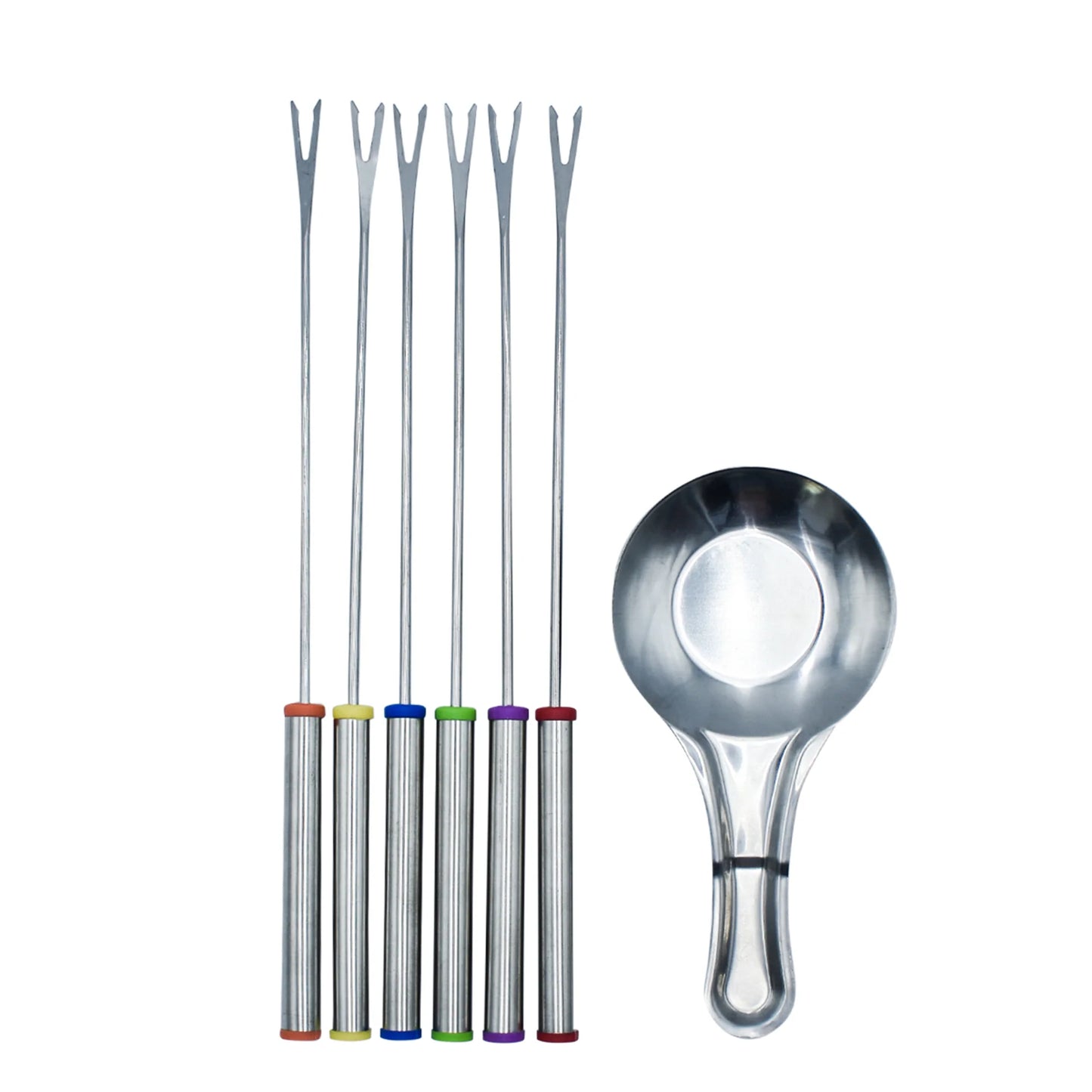 Fondue Top Choice Acero Inoxidable 6 Tenedores