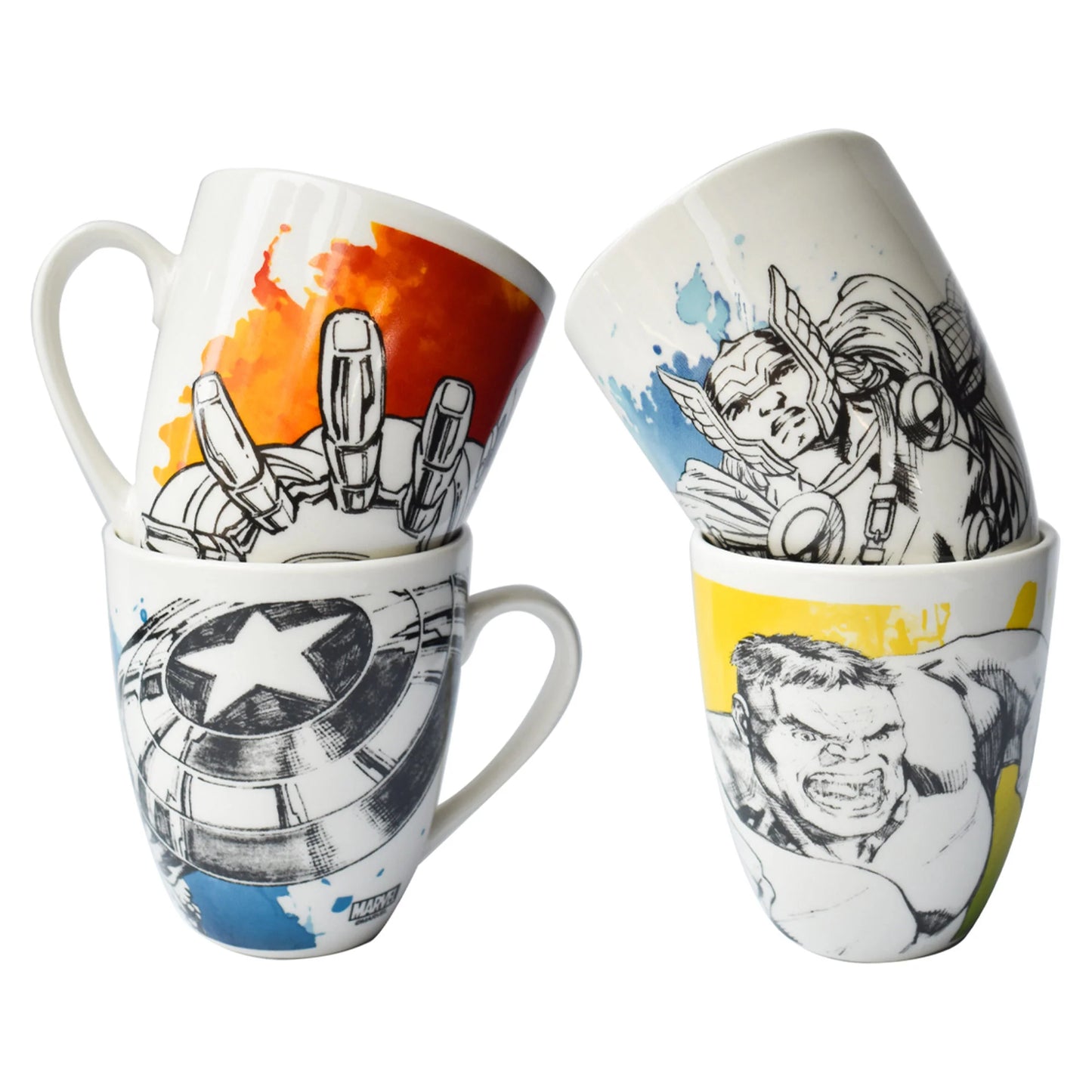 Vajilla Fun Kids Disney Avengers Porcelana 12pz