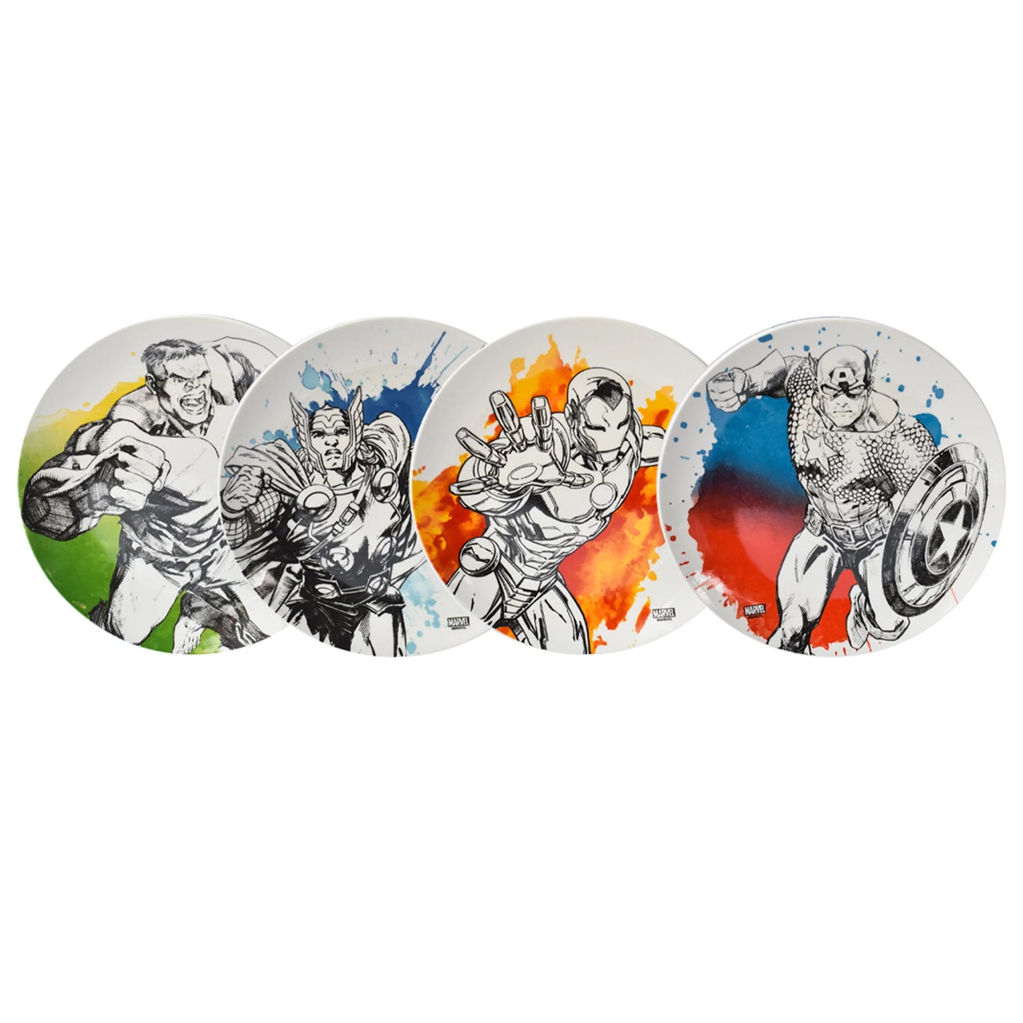 Vajilla Fun Kids Disney Avengers Porcelana 12pz