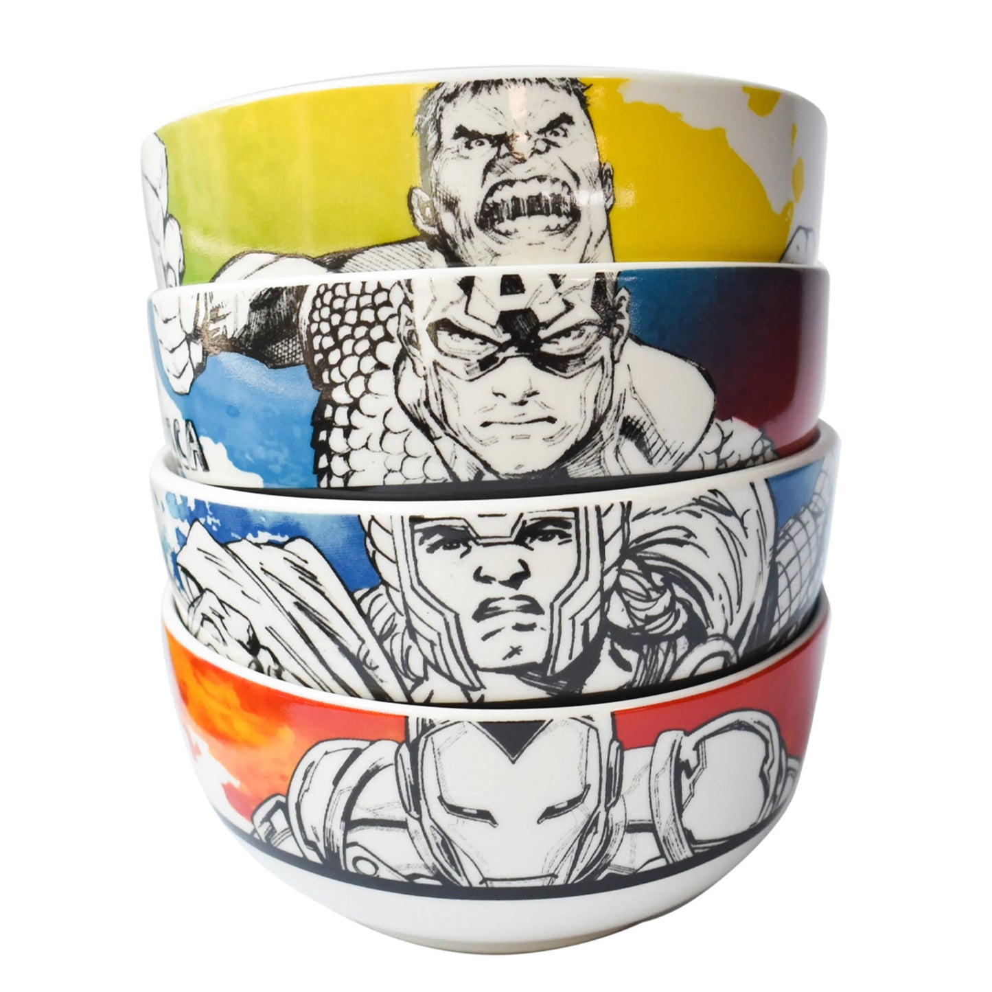 Vajilla Fun Kids Disney Avengers Porcelana 12pz