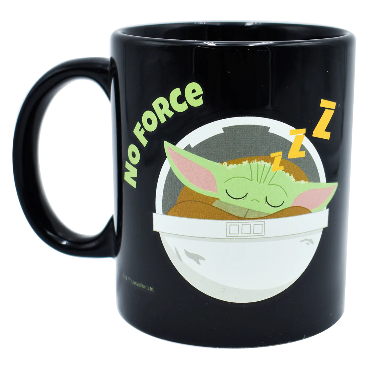 Taza Mágica Brilla Obscuridad Fun Kids Baby Yoda Mandalorian Disney Marvel Ceramica 340 ML