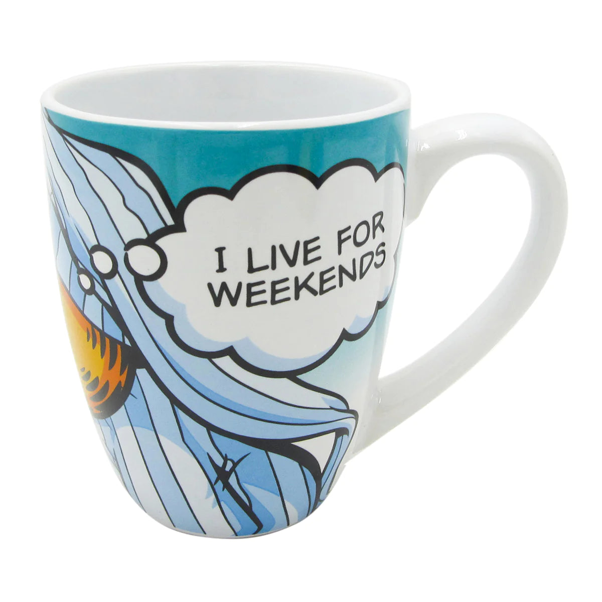 Taza con Caja Fun Kids Garfield Cerámica 500ml