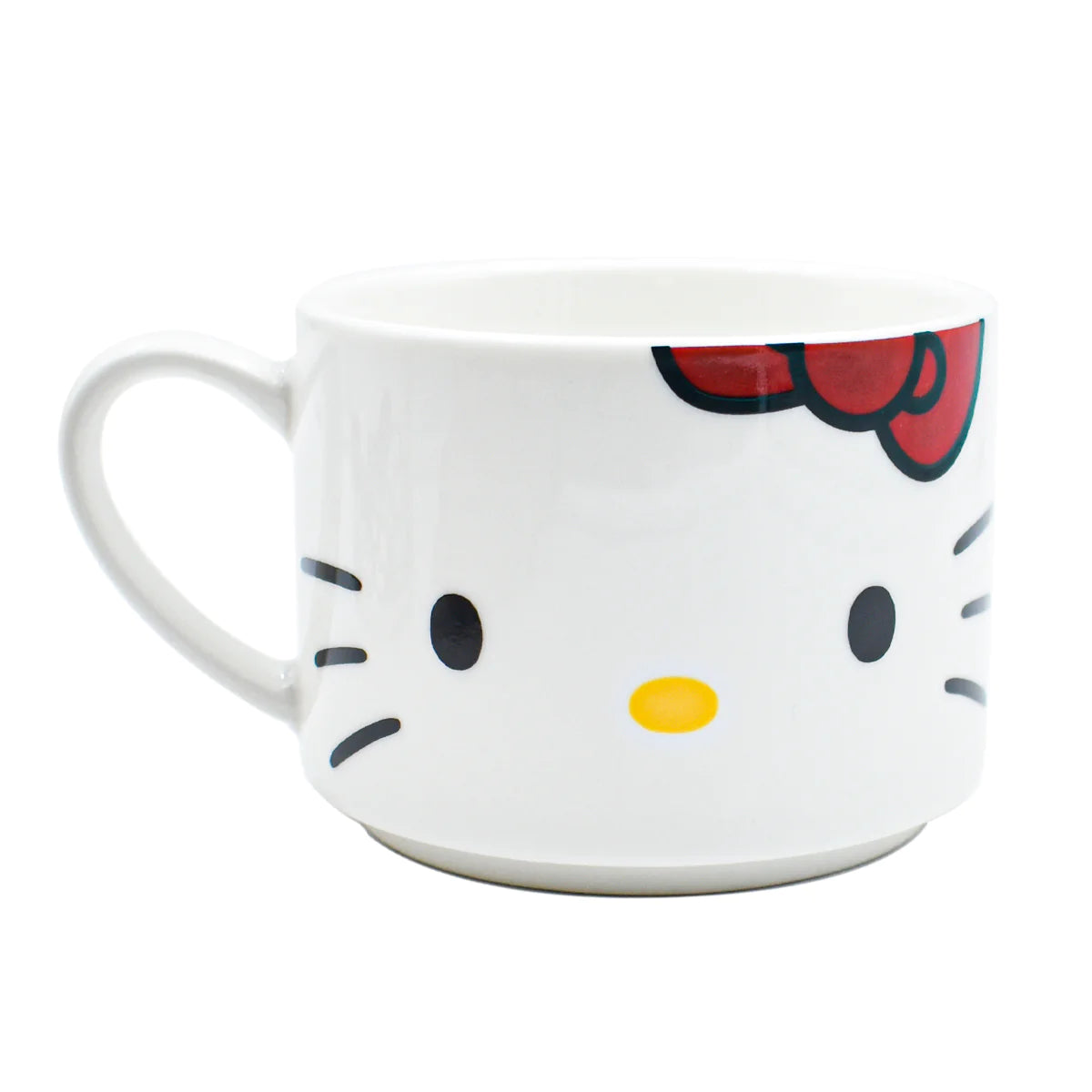 Set Juego Tetera con Tazas Apilable para 2 persona Fun kids Sanrio Hello Kitty Porcelana 4pzas