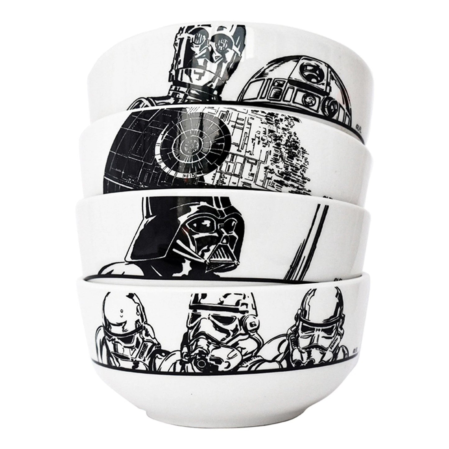Vajilla Fun Kids Disney Star Wars Porcelana 12pz