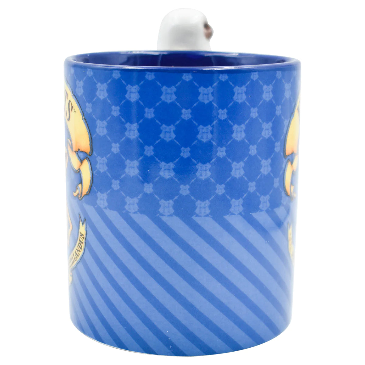 Taza Tarro Jumbo 3D Azul Fun Kids Harry Potter Howards Hedwig Ceramica 591ml