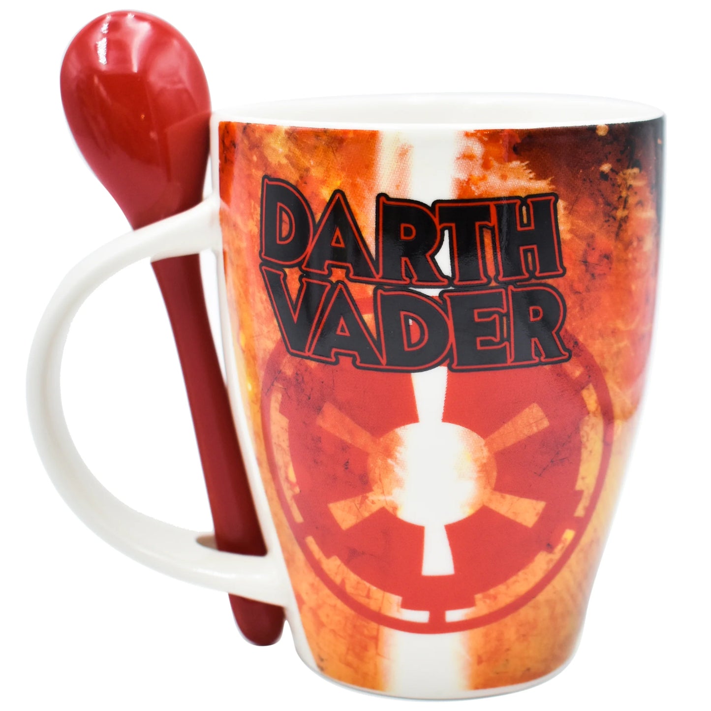 Juego Set Tazas con Cuchara Fun Kids Disney Lucas Film Star Wars Darth Vader Boba Fett 340ml 2pzas