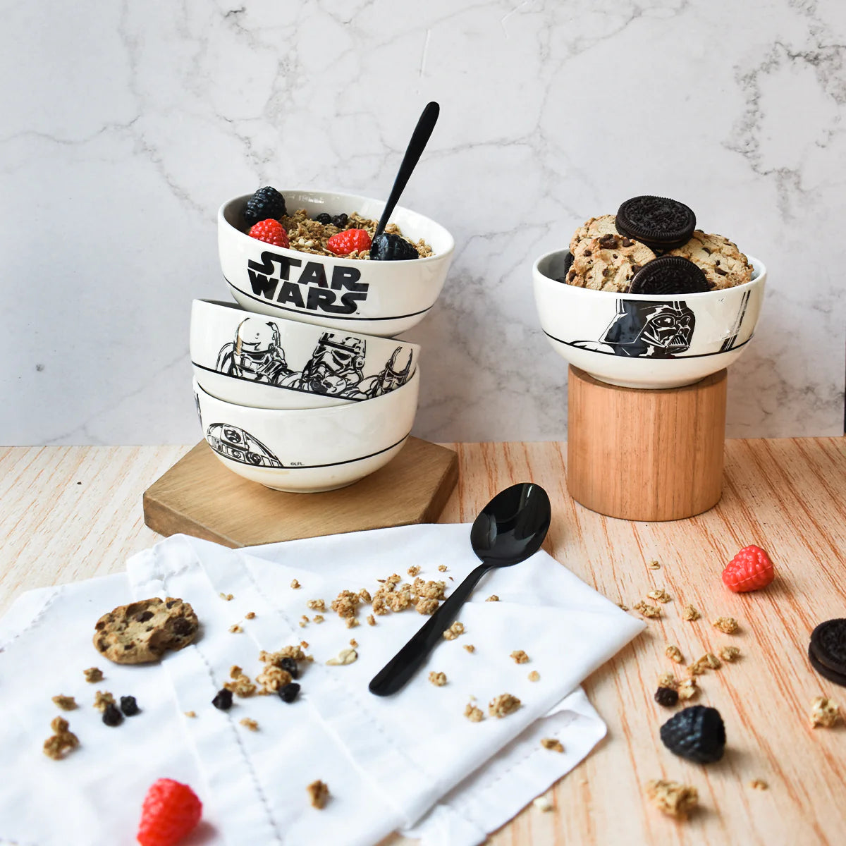 Vajilla Fun Kids Disney Star Wars Porcelana 12pz