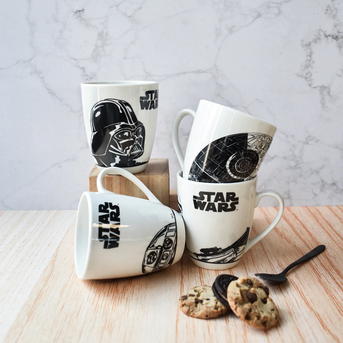 Vajilla Fun Kids Disney Star Wars Porcelana 12pz