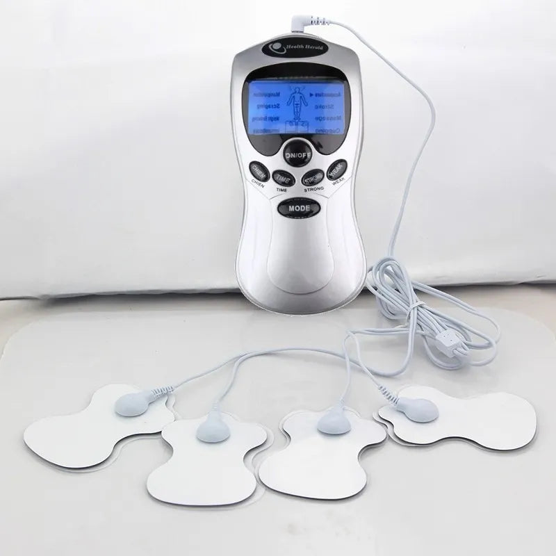 Masajeador Electroestimulador 4 parches