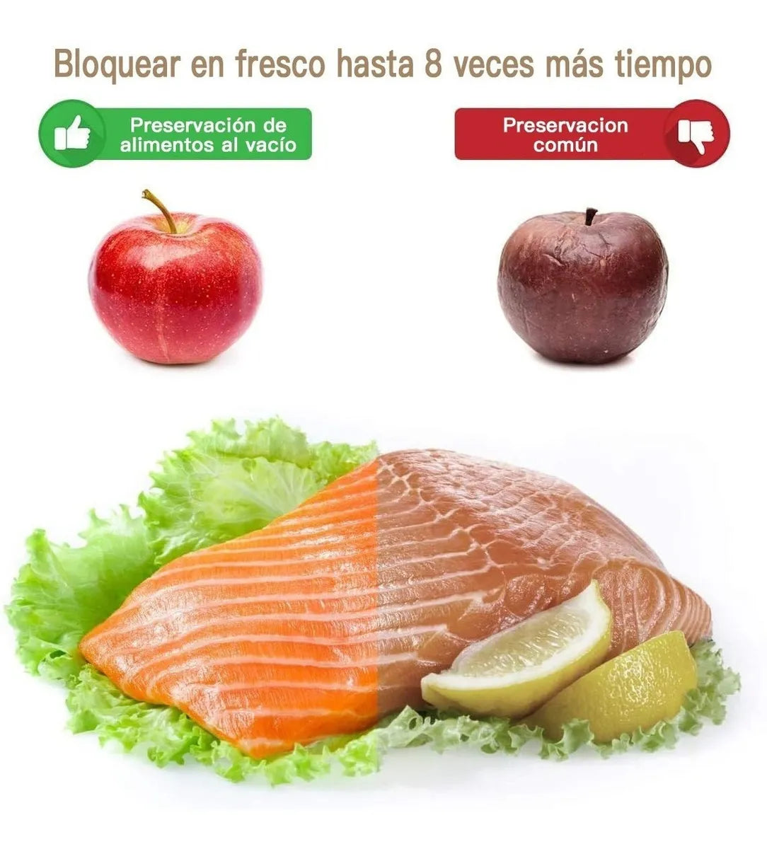 SELLADORA AL VACÍO ALIMENTOS + Bolsas de Regalo 🎁