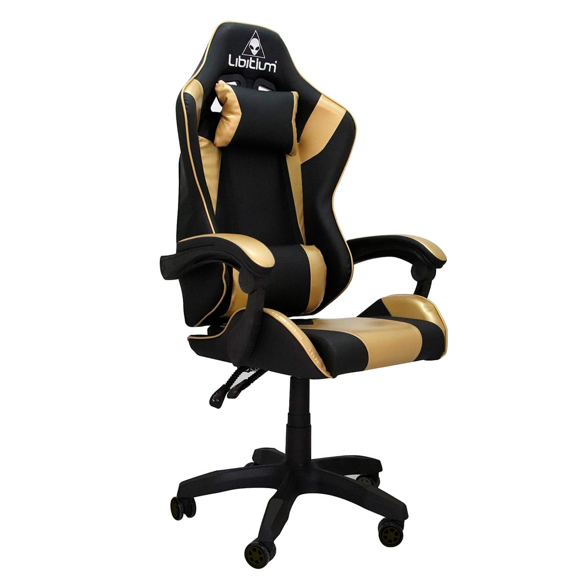 Silla Gamer Ergonomica Reclinable, Silla De Oficina, Varios Colores / Verde, Rojo y Dorado