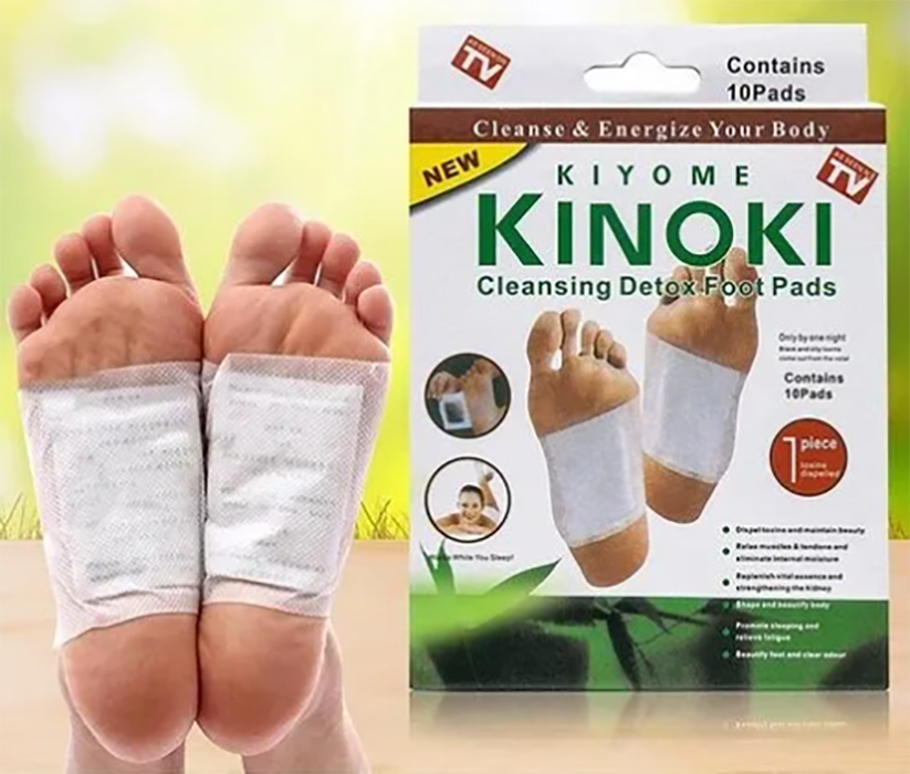 50 Parches KINOKI desintoxicantes