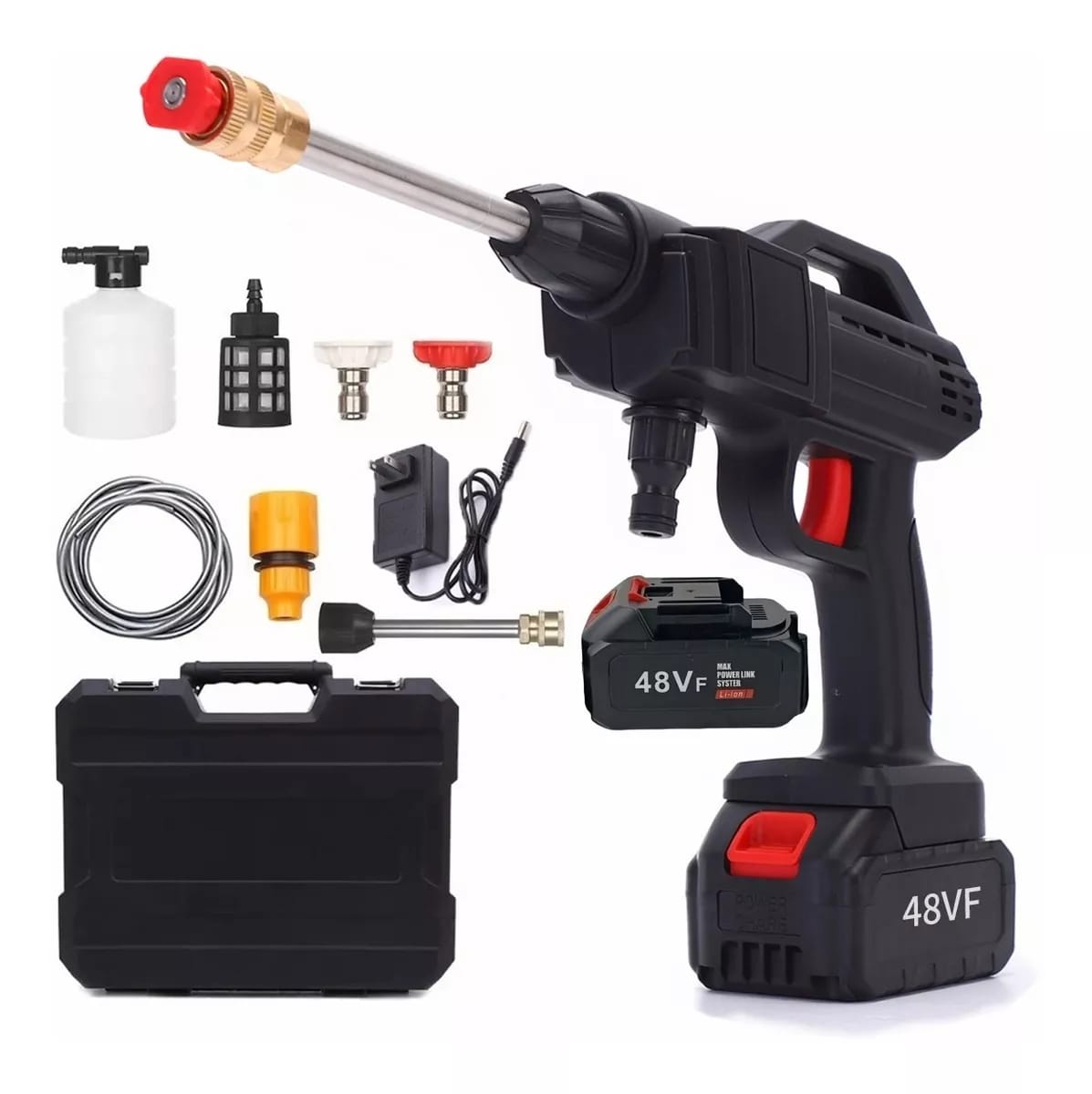 Pistola De Lavado Coche 48v Inalámbrico Alta Presión/ Gadget Pro