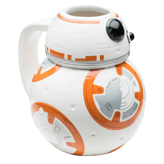 Taza Zak Disney Star Wars BB8 3D Cerámica 473ml