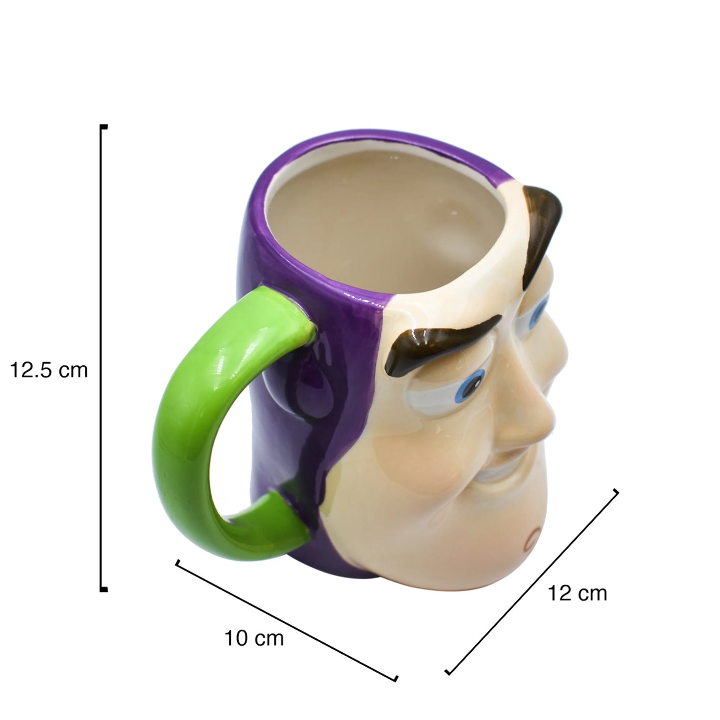 Taza Zak Disney Toy Story Buzz 3D Cerámica 500ml