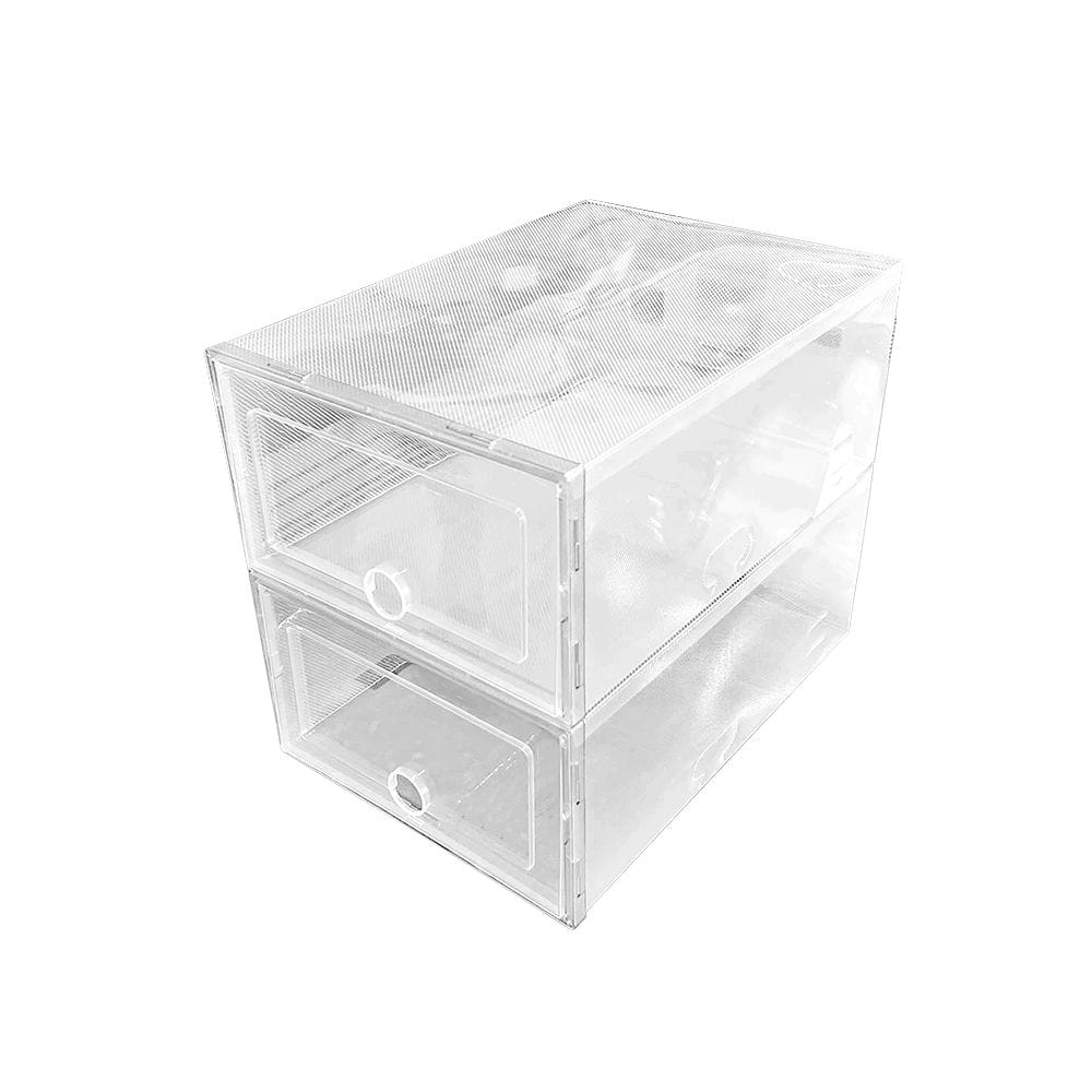 Cajas Organizadoras De Zapatos Transparente 12 Piezas