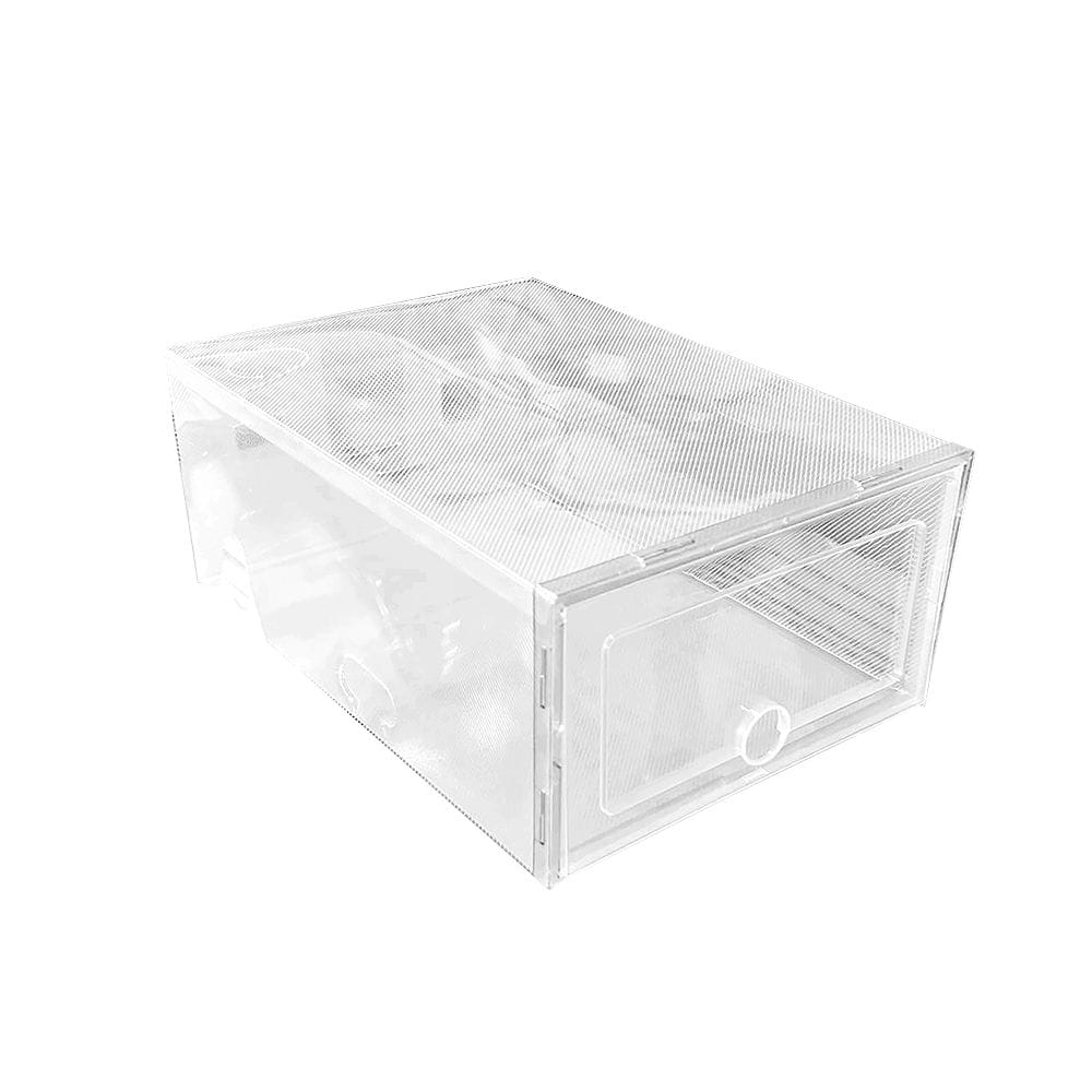 Cajas Organizadoras De Zapatos Transparente 12 Piezas